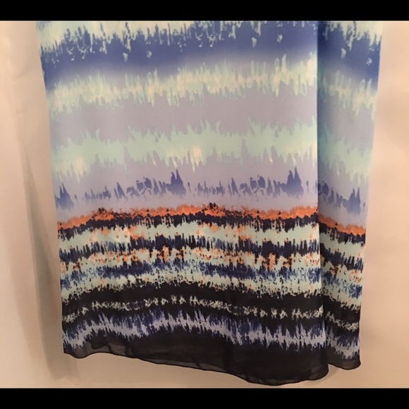 CATO Maxi chiffon over Skirt Plus Size 24 Zipper - Picture 4 of 7